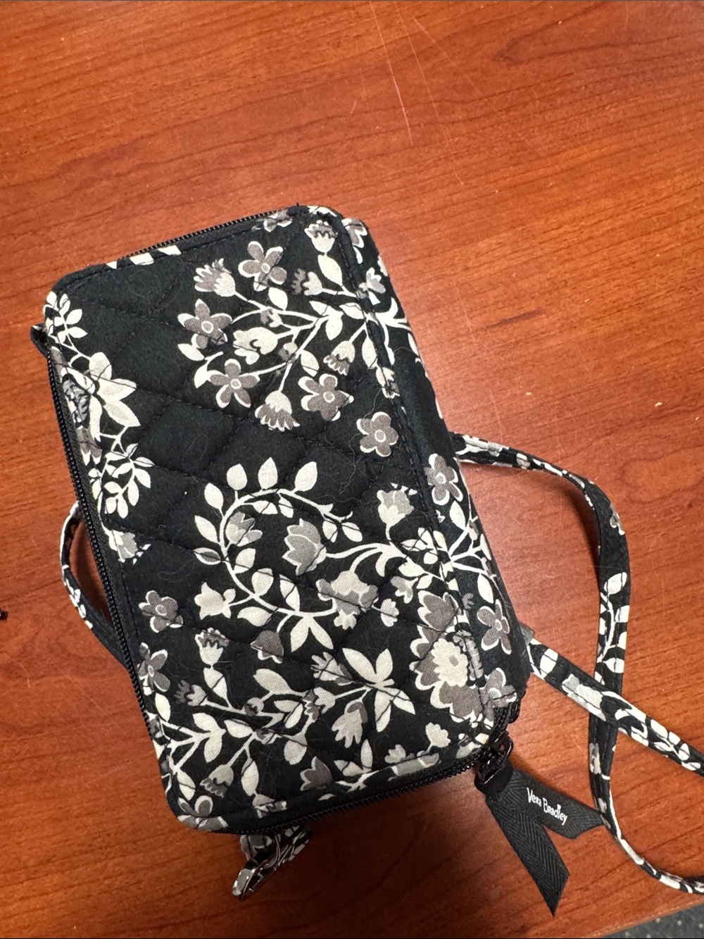 Vera Bradley crossbody purse wallet // 093015